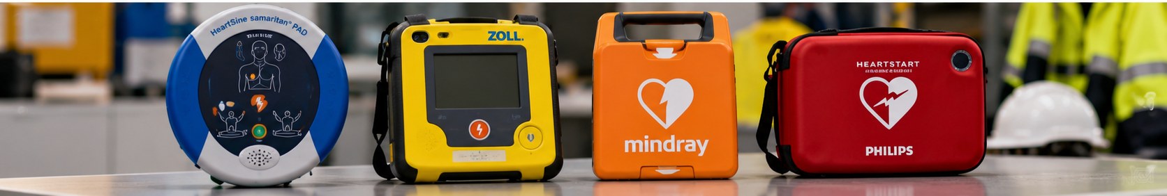 Workplace AED emergency response
