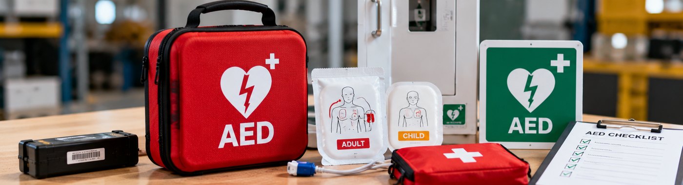 AED accessories and staff training