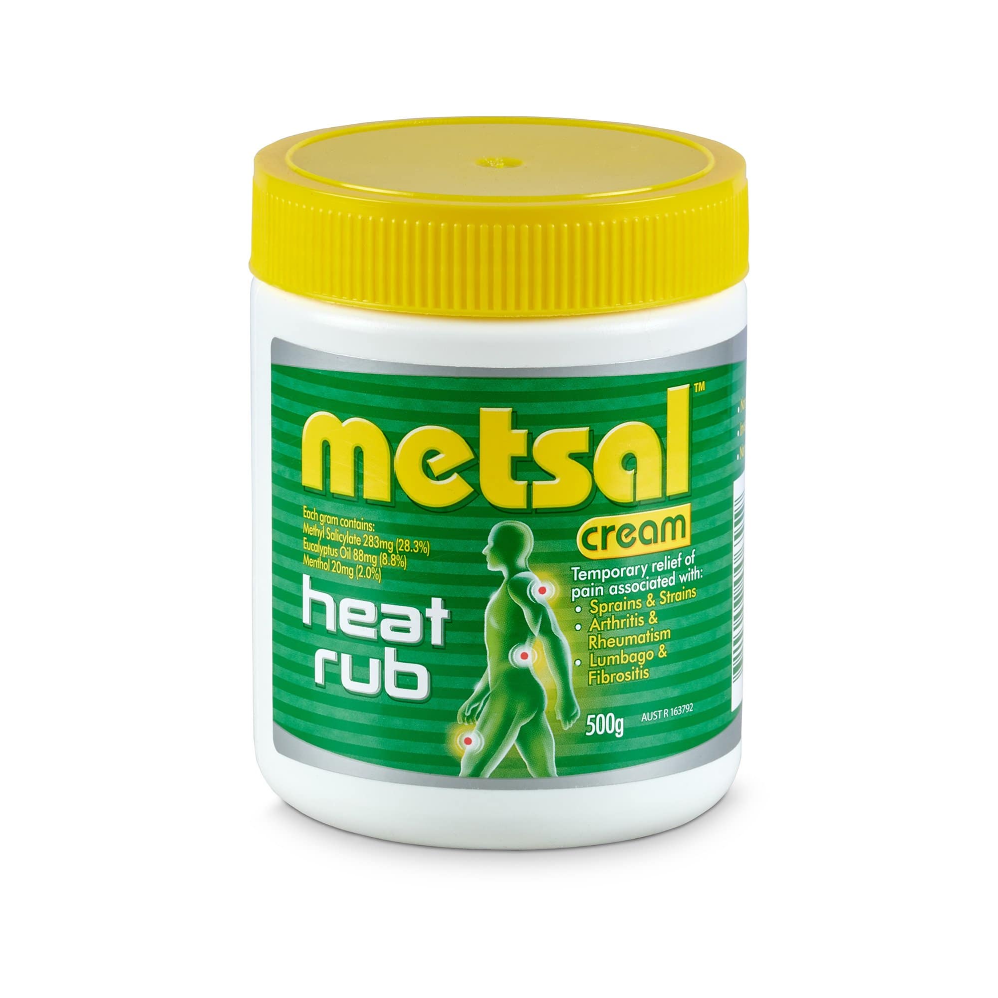 Metsal Cream - 500g Tub - Product showcase image 1 at LFA First Response