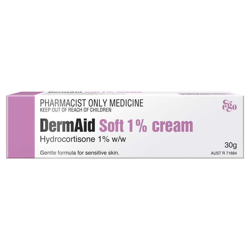 Dermaid Soft 1% Cream - 30g Tube - Product showcase image 1 at LFA First Response