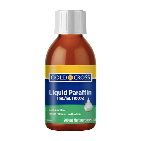 GoldX Paraffin Liquid - 200ml Bottle - Product showcase image 1 at LFA First Response