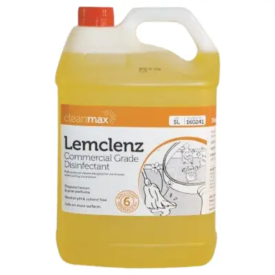 5L Cleanmax Lemclenz Disinfectant - Product showcase image 1 at LFA First Response