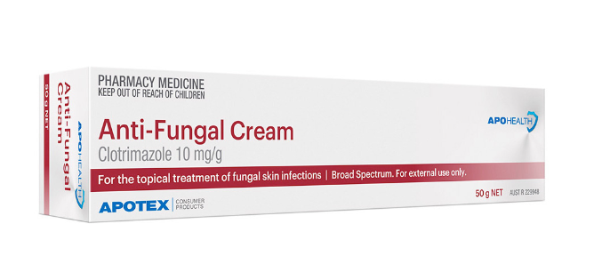 ApoHealth Anti-fungal Cream - 50g Tube - Product showcase image 1 at LFA First Response