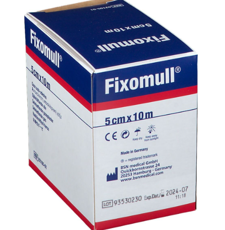 Fixomull Tape 5cm x 10m - Product showcase image 1 at LFA First Response