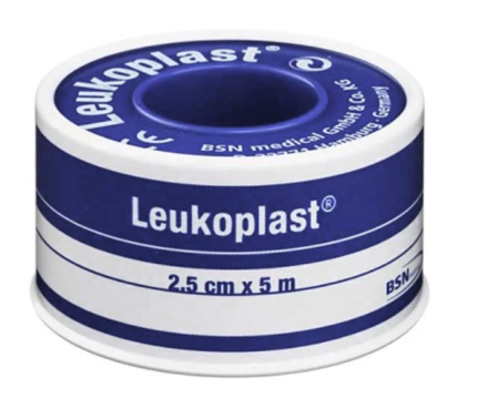 Leukoplast Waterproof Tape 2.5cm x 5m - Individual Roll - Product image at LFA First Response