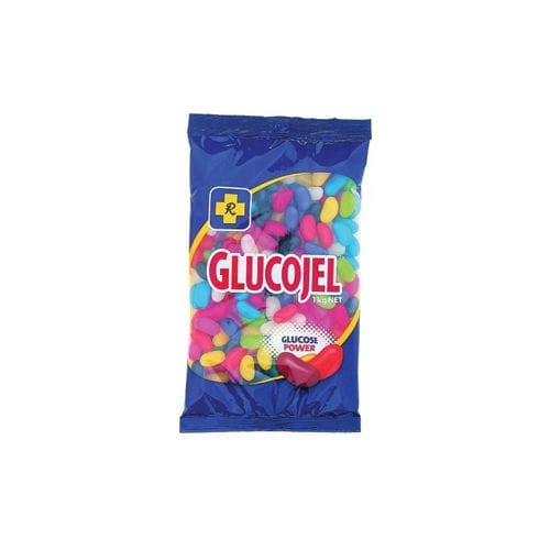 Glucojel Jellybeans Bulk 1kg Carton 6 - Product showcase image 1 at LFA First Response