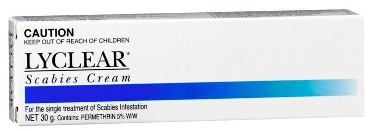 Lyclear Scabies Cream - 30g Tube - Product showcase image 1 at LFA First Response