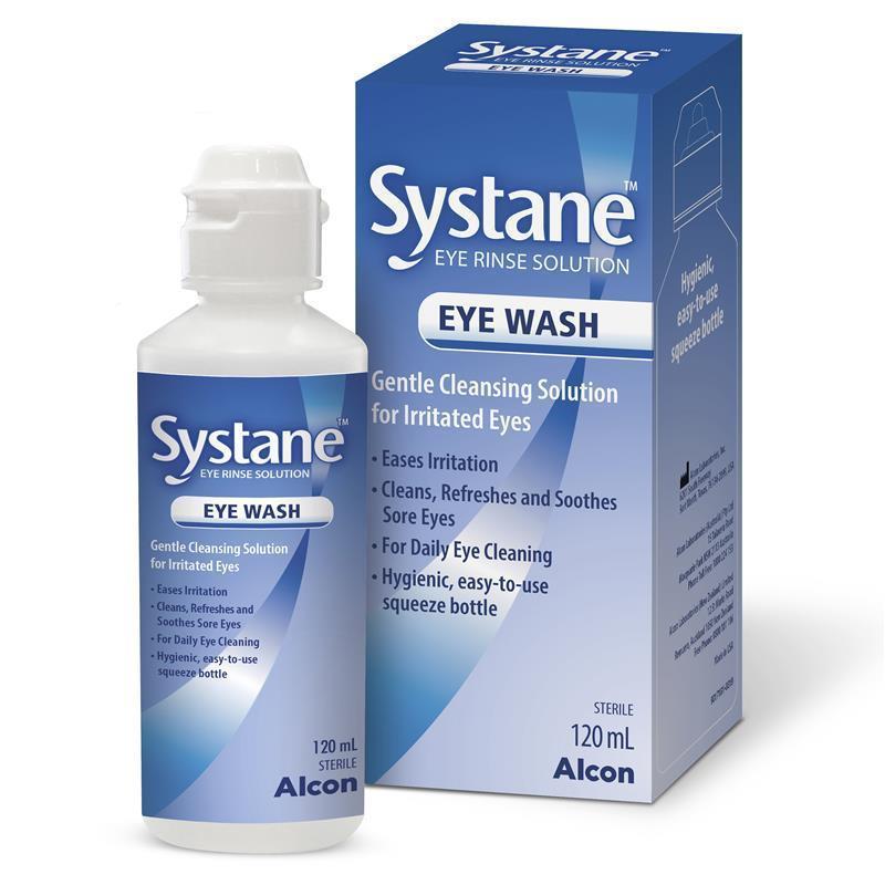 Systane Eye Wash Solution - 120ml Bottle - Product showcase image 1 at LFA First Response