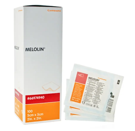 Melonin 5cm x 5cm - Pack of 100 - Product showcase image 1 at LFA First Response