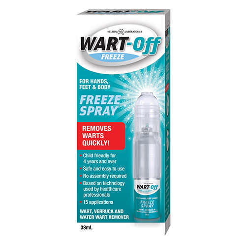 WartOff Freeze Spray - 38ml Bottle - Product showcase image 1 at LFA First Response