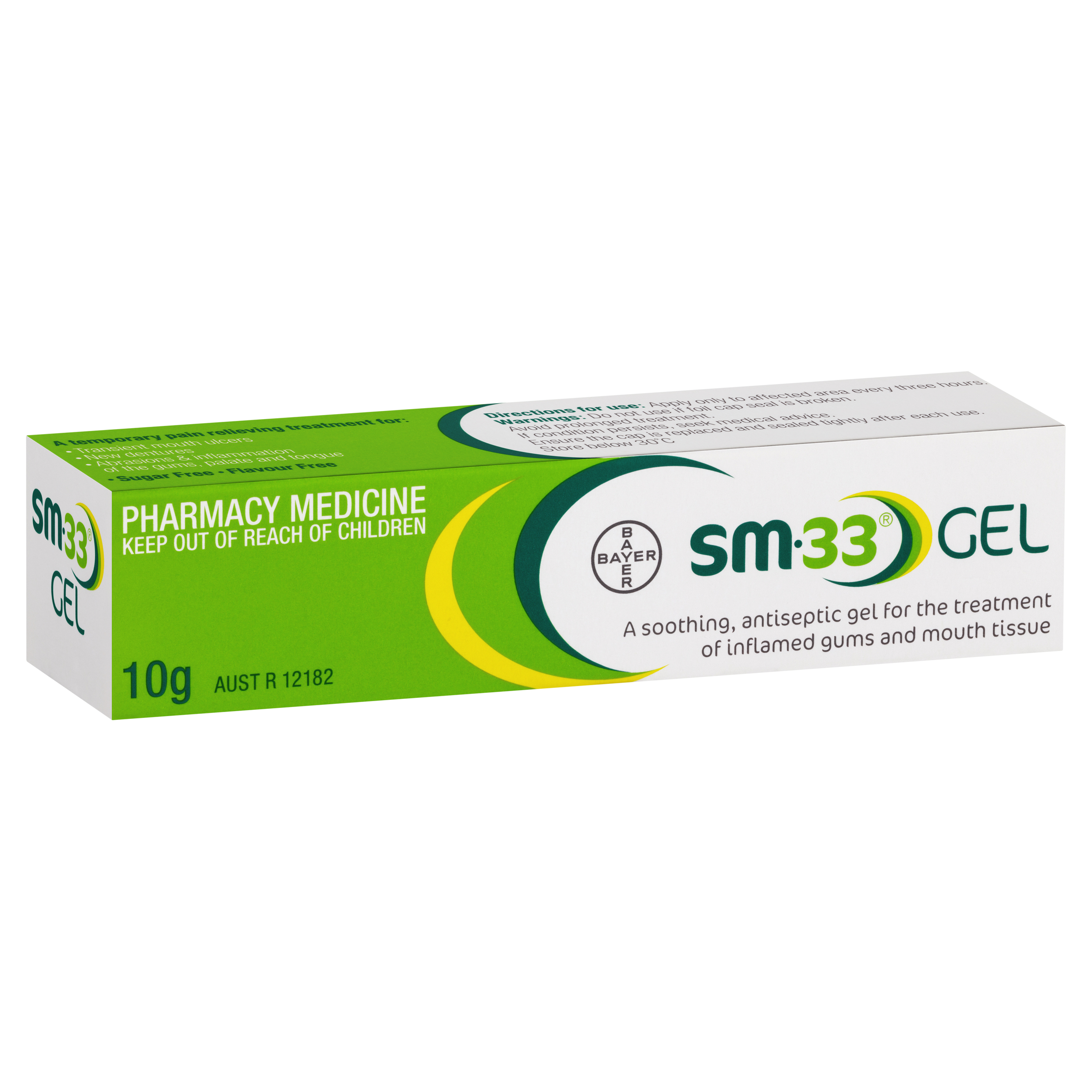 SM33 Gel - 10g Tube - Product showcase image 1 at LFA First Response