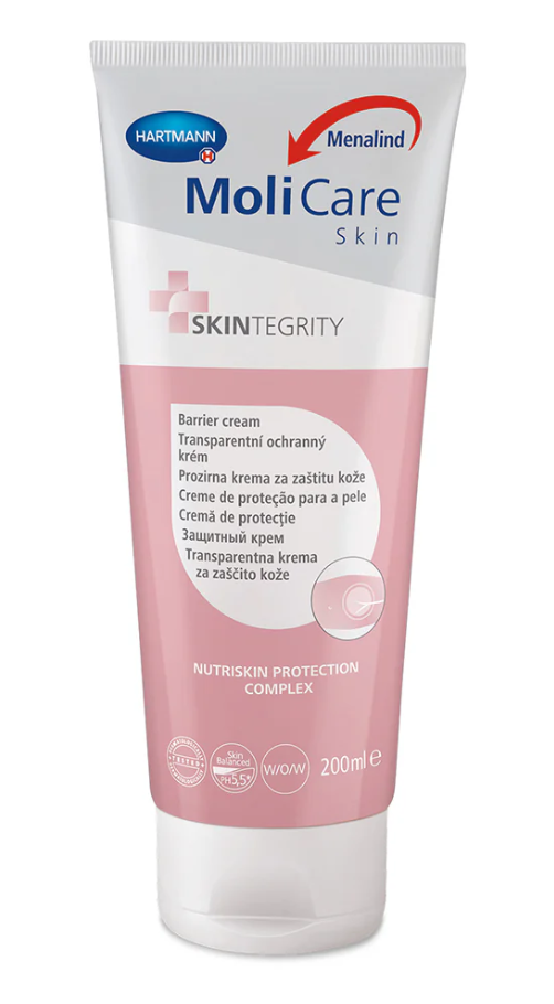 Molicare Skin Barrier Cream 200ml - Product showcase image 1 at LFA First Response