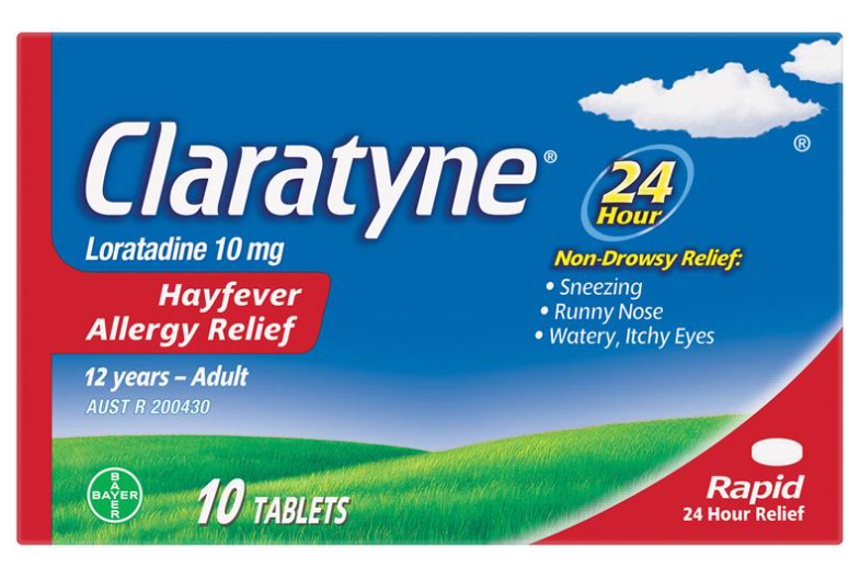 Claratyne Tab 10mg 60 Tablets - Product showcase image 1 at LFA First Response