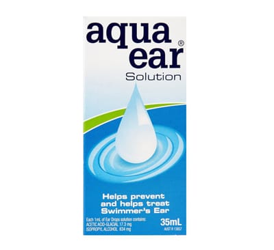 Aqua Ear Drops - 35ml Bottle - Product showcase image 1 at LFA First Response