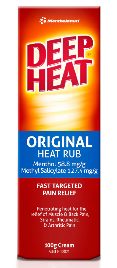 Deep Heat Cream 100g Tube - Product image at LFA First Response