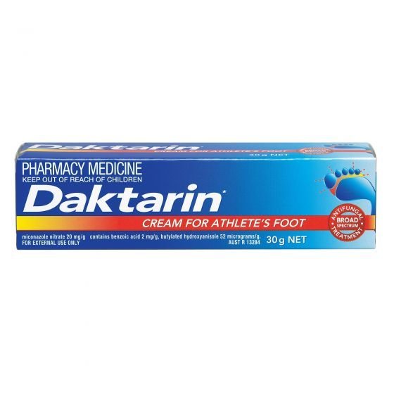Daktarin Cream 2% Tube 30g Cream - Product showcase image 1 at LFA First Response