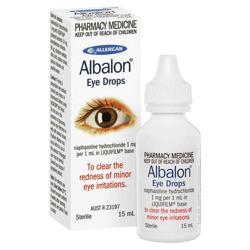 Albalon Eye Drops -15ml Bottle - Product showcase image 1 at LFA First Response