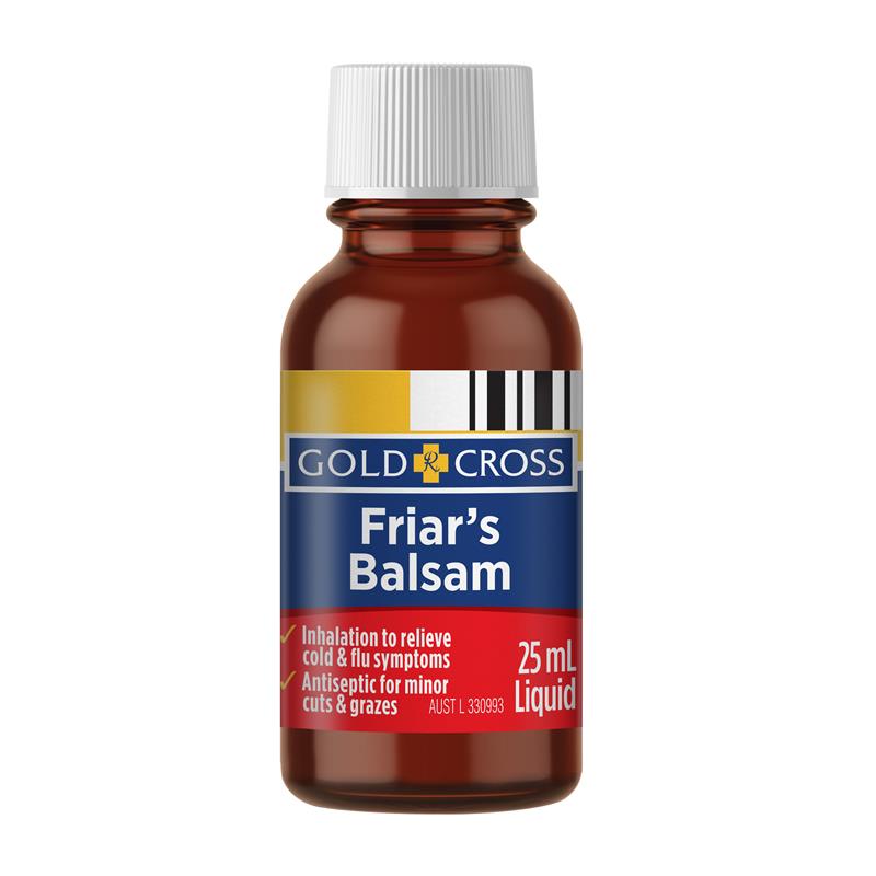 Friars Balsam 25ml Bottle - Product showcase image 1 at LFA First Response