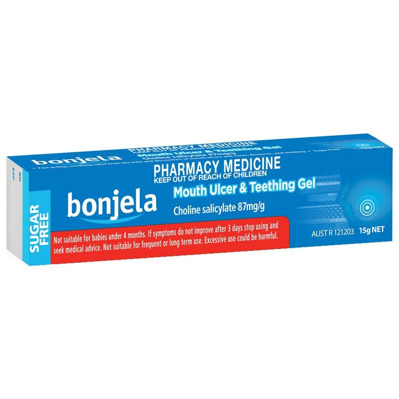 Bonjela Mouth Ulcer Gel - 15g Tube - Product showcase image 1 at LFA First Response