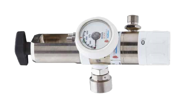 Mediselect Oxygen Regulator - Product showcase image 1 at LFA First Response