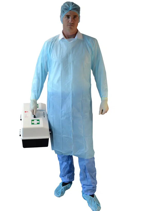 Splash Gowns Pack of 10 - Product showcase image 1 at LFA First Response