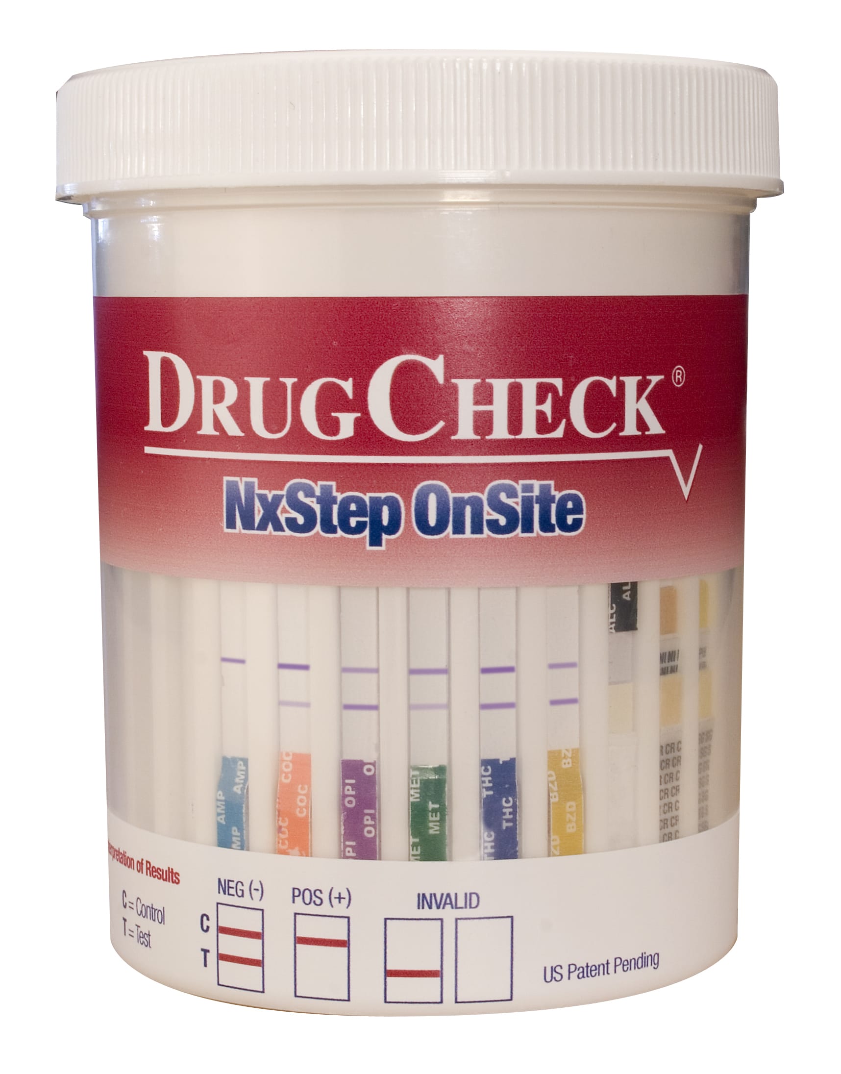 Drugcheck 6 Panel Test Cup - Product showcase image 1 at LFA First Response