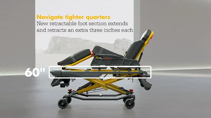 Power PRO 2 Ambulance Stretcher - Product showcase image 4 at LFA First Response
