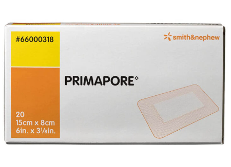 Primapore Adhesive Island Wound Dressing, 15cm x 8cm - Individual - Product showcase image 1 at LFA First Response