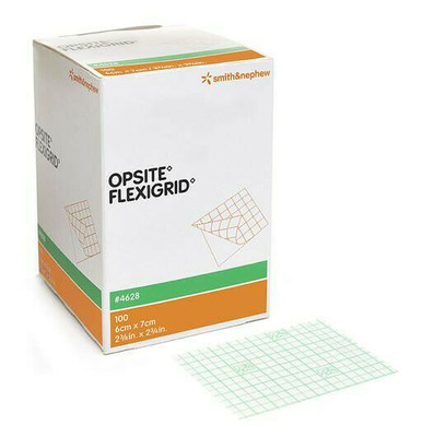 Opsite Flexigrid 6x7cm Pk100 - Product showcase image 1 at LFA First Response
