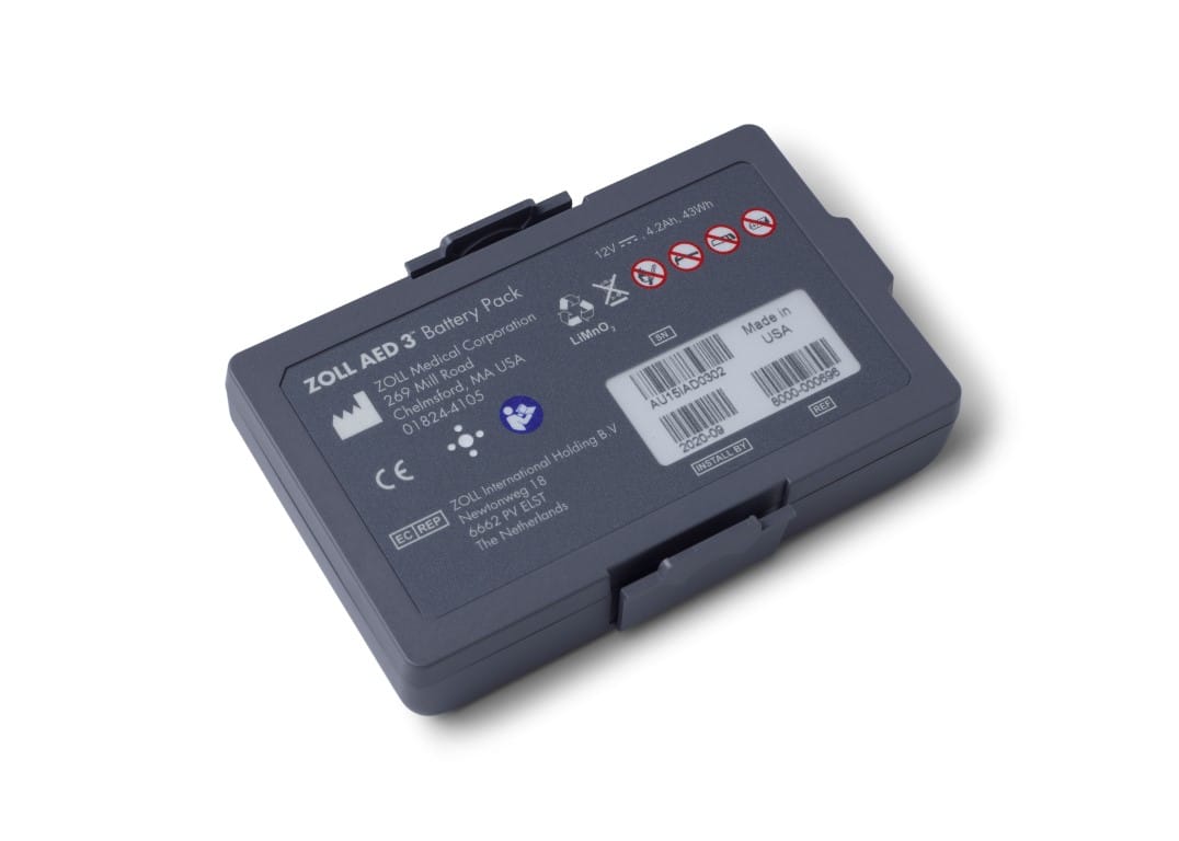 Zoll AED 3 Battery Packw - Product showcase image 1 at LFA First Response