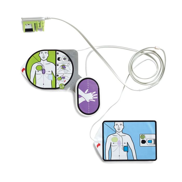 Zoll CPR Uni-padz universal (adult/paediatric) electrodes - Product showcase image 1 at LFA First Response