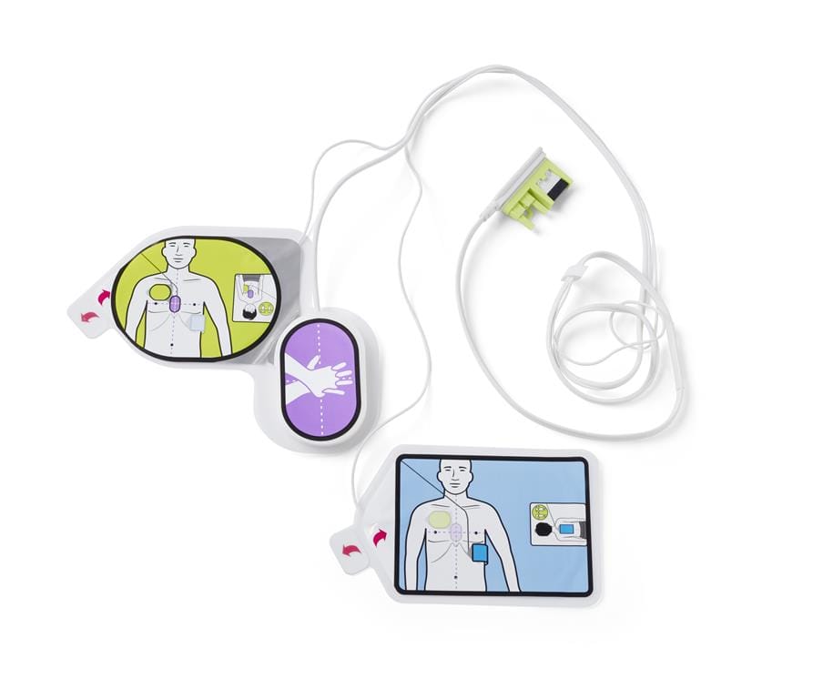 Zoll CPR Uni-padz universal (adult/paediatric) electrodes - Product showcase image 1 at LFA First Response