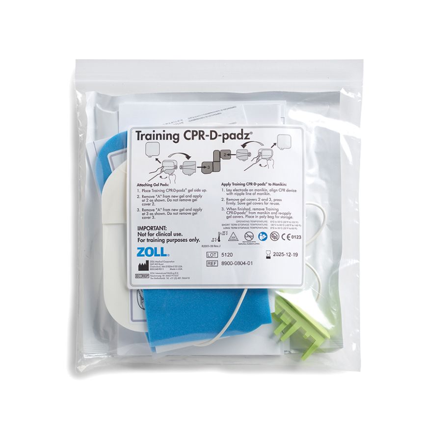 CPR-D-padz Training Electrode (for use with Trainer 2) - Product showcase image 1 at LFA First Response