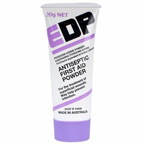 EDP Antiseptic Powder 20g - Product showcase image 1 at LFA First Response