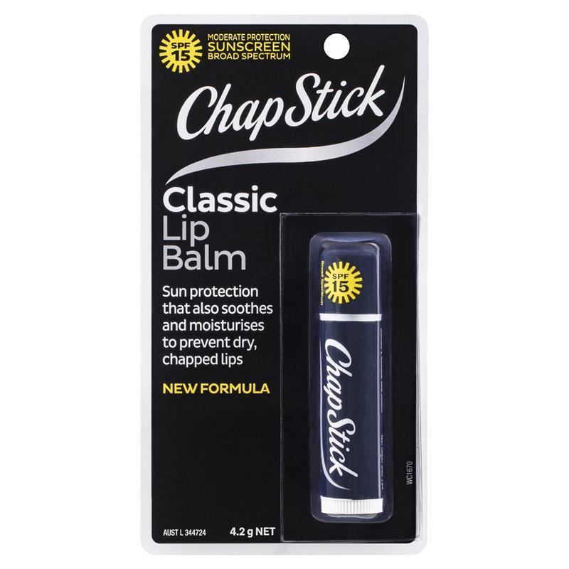 Chapstick Classic Lip Balm 4.2g - Pack of 12 - Product image at LFA First Response