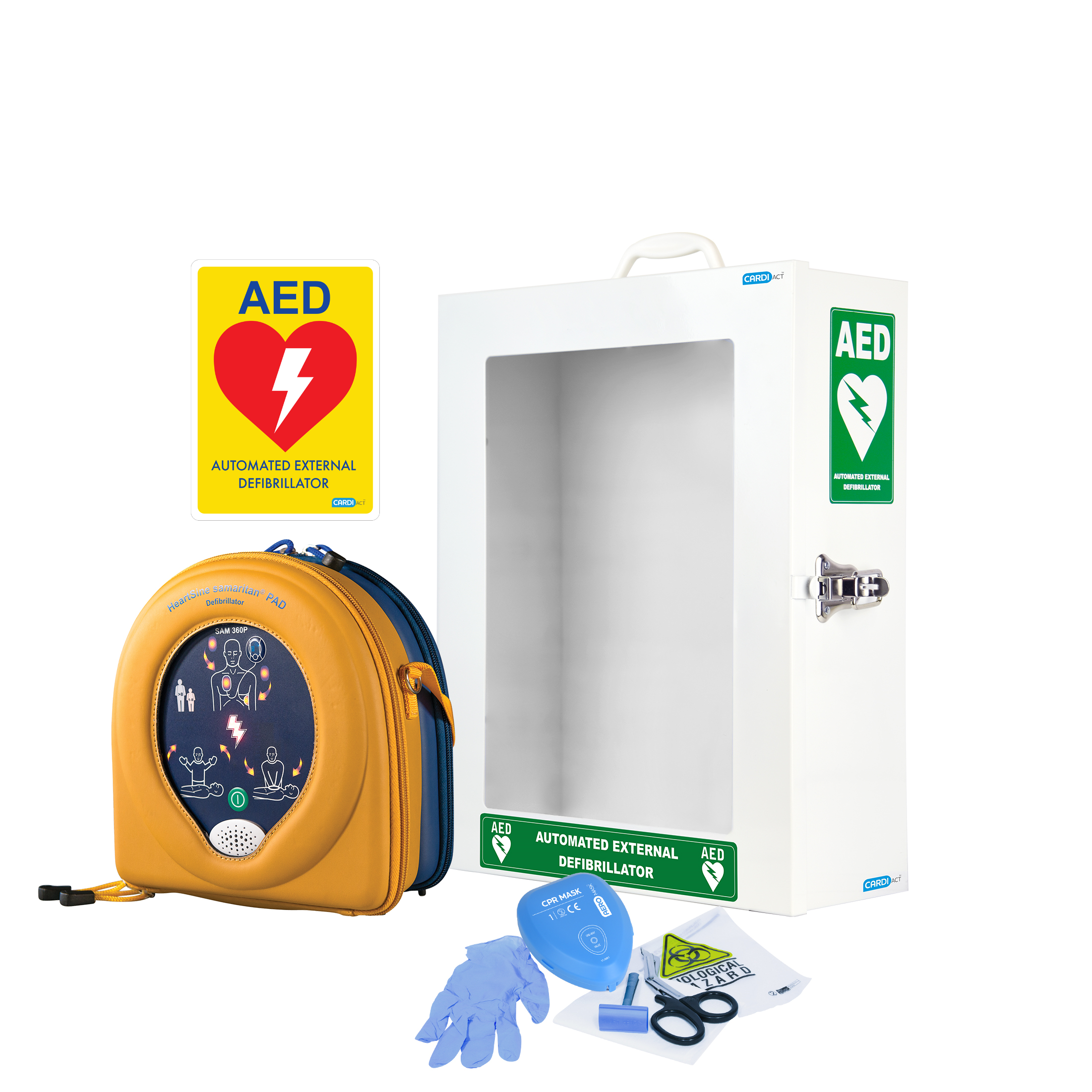 500P HeartSine Defibrillator Education Package - Product showcase image 1 at LFA First Response