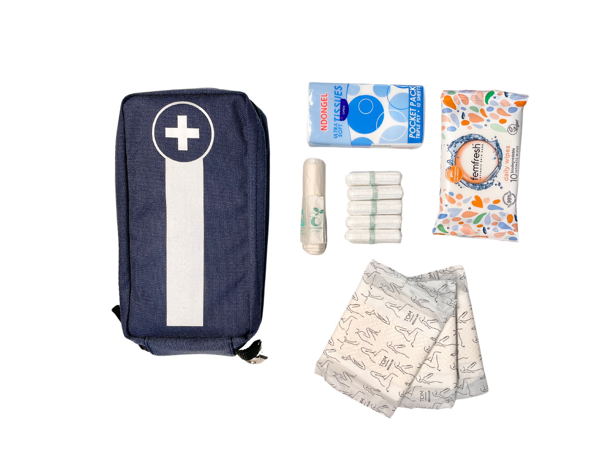 EcoFemme Hygiene Kit - Product showcase image 1 at LFA First Response