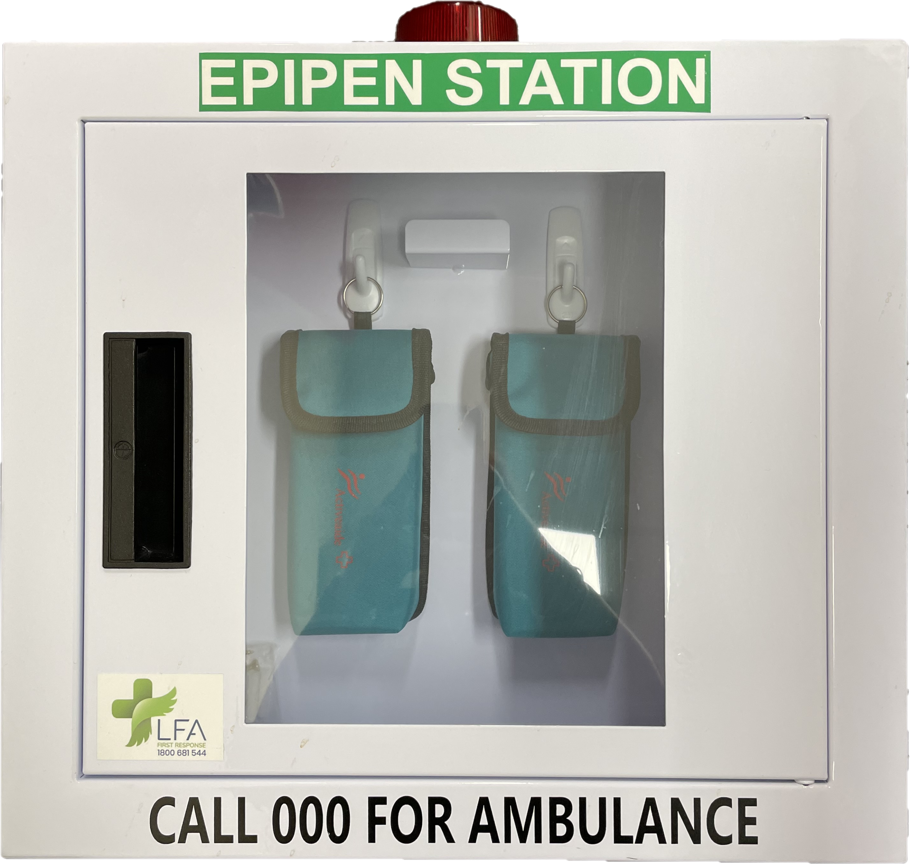 Alarmed EpiPen Station - Product showcase image 1 at LFA First Response
