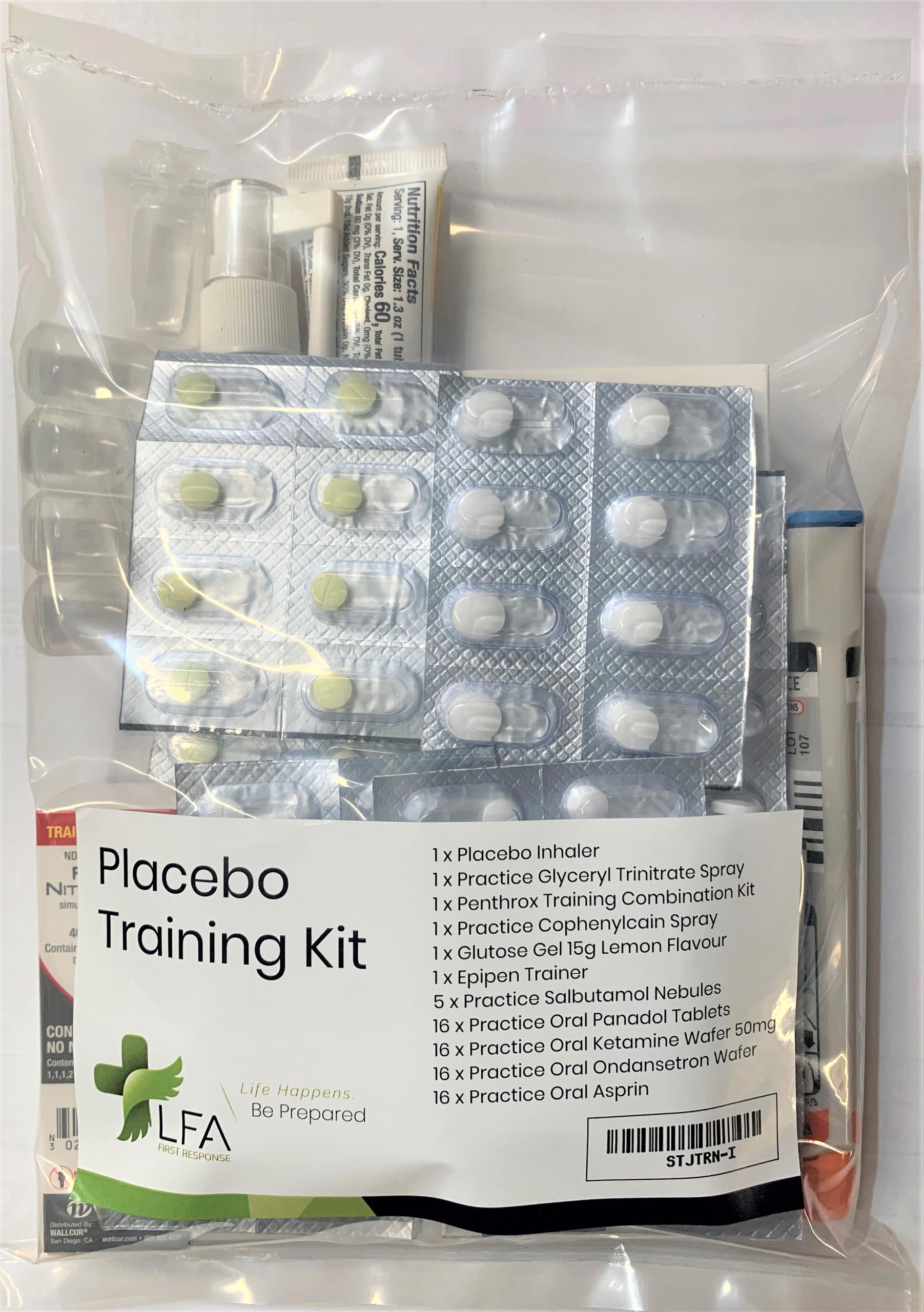 Training Medications Kit - Product showcase image 1 at LFA First Response
