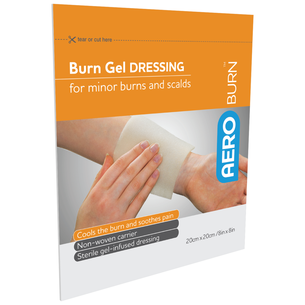 Aeroburn Burn Dressing 20 x 20cm Individual - Product showcase image 1 at LFA First Response