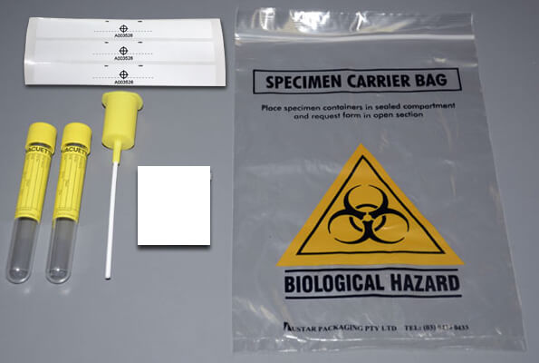Urine A & B  Sample Kit - Product showcase image 1 at LFA First Response
