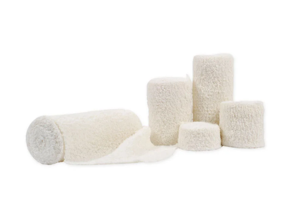 Cotton Crepe Medium Strength Bandage 7.5cm x 1.6m - Carton of 480 - Product showcase image 1 at LFA First Response