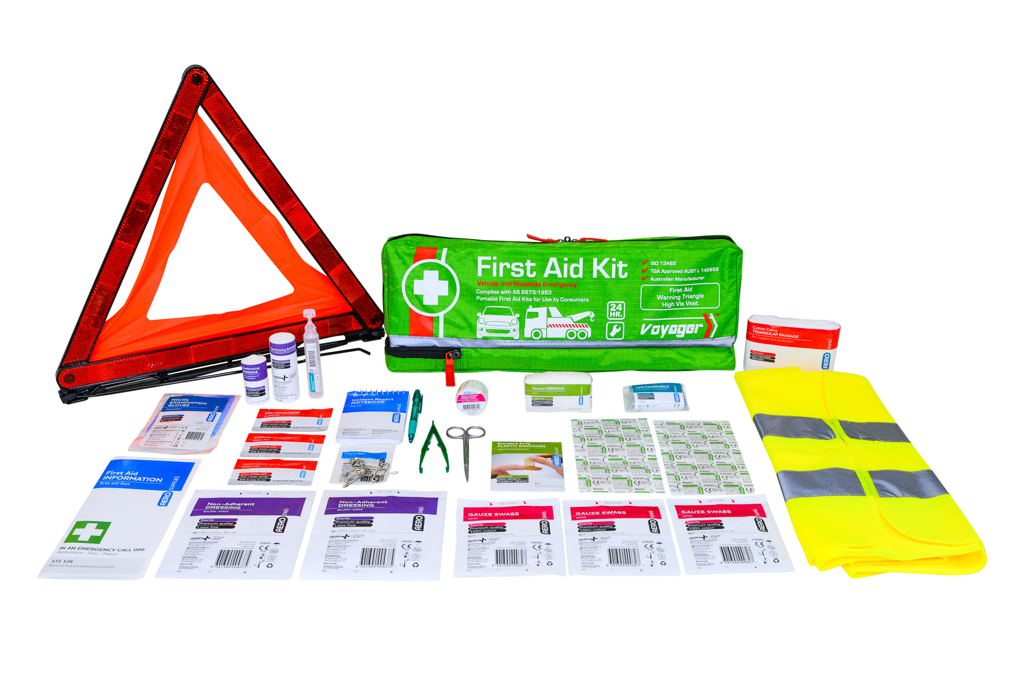 Voyager Roadsafety Kit - Product showcase image 1 at LFA First Response