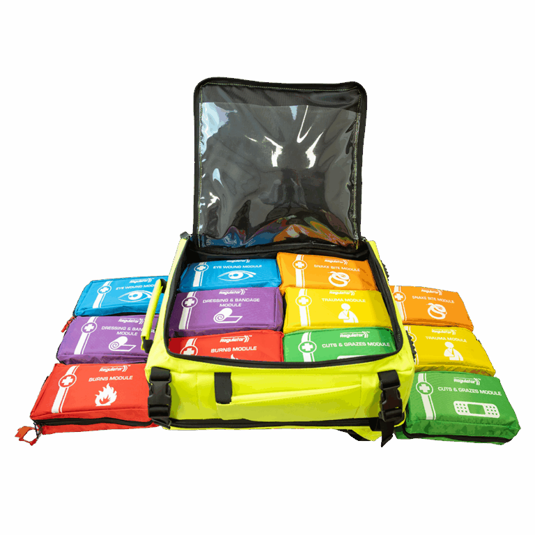 Modulator First Aid Backpack Kit - Product showcase image 3 at LFA First Response