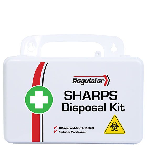 REGULATOR Sharps Kit - Product showcase image 1 at LFA First Response