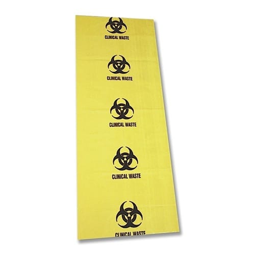 Clinical Waste Bags 660 x 1000mm 65L - Individuals - Product showcase image 1 at LFA First Response