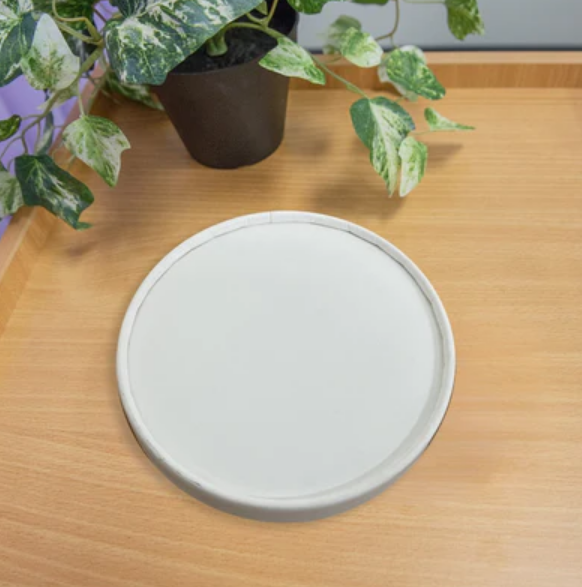 Biodegradable Vomit Bowl Lids - Box of 500 - Product showcase image 1 at LFA First Response
