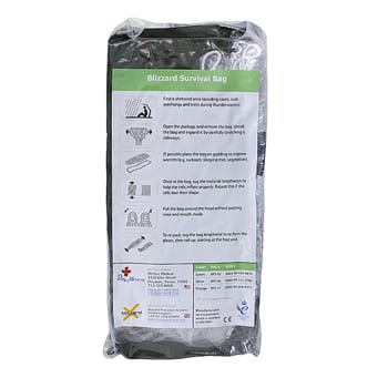 Blizzard Survival Sleeping Green Bag - Product showcase image 1 at LFA First Response