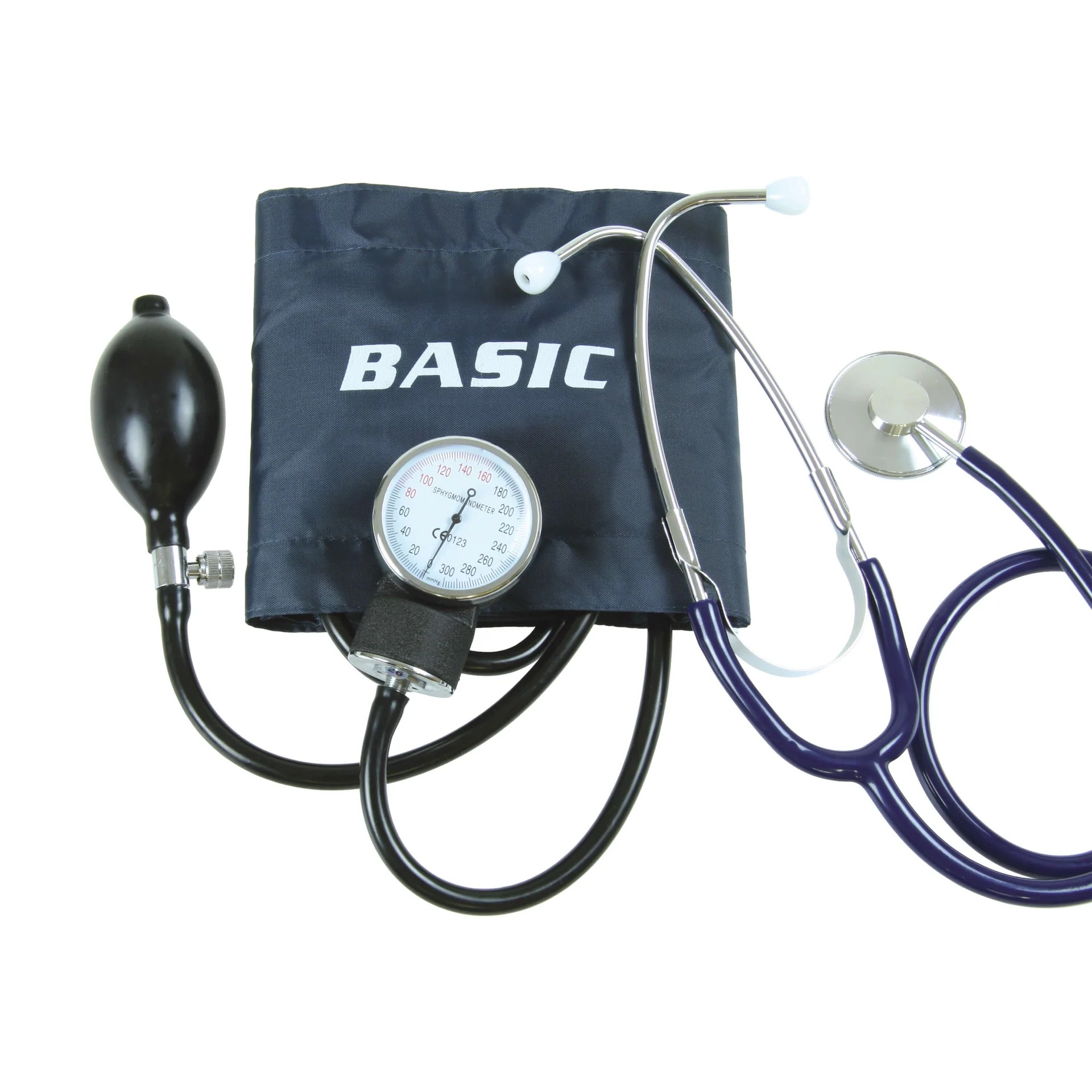 Two Hand Aneroid Sphygmomanometer with Stethoscope - Product showcase image 1 at LFA First Response
