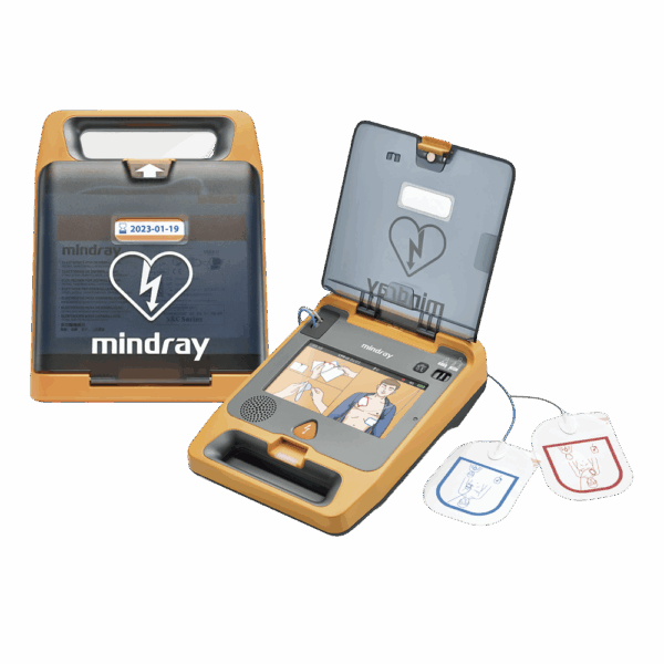 Mindray C2 Semi-Automatic Defibrillator with 7in Colour Screen - Product showcase image 1 at LFA First Response